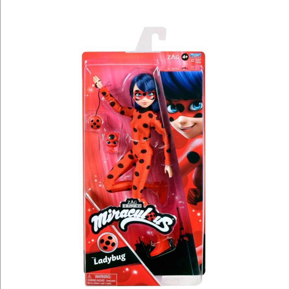 Miraculous Ladybug Doll Action Figure with Kwami Tikki Yo-Yo 5001 -